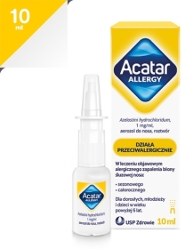 Acatar Allergy aerozol do nosa 10 ml