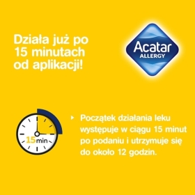 Acatar Allergy aerozol do nosa 10 ml