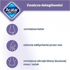 Acatar Care Kids aerozol do nosa 15 ml