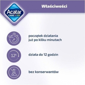 Acatar Care Kids aerozol do nosa 15 ml