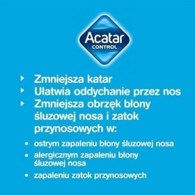 Acatar Control aerozol do nosa 15 ml