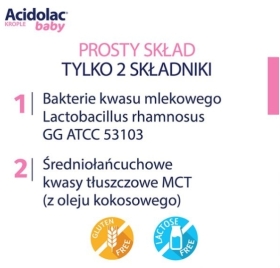 Acidolac baby krople 10 ml (Data ważności 29.02.2024)