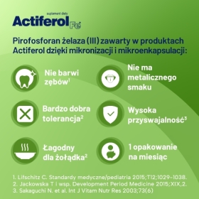 ActiFerol Fe 15 mg 30 saszetek