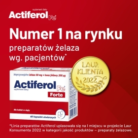 ActiFerol Fe Forte 60 kapsułek