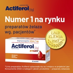 ActiFerol Fe START proszek 30 saszetek