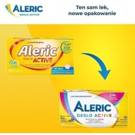 Aleric Deslo Active 2,5 mg 10 tabletek
