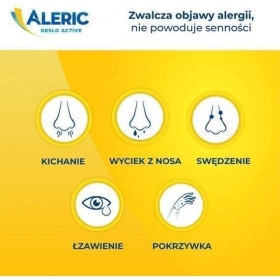 Aleric Deslo Active 2,5 mg 10 tabletek