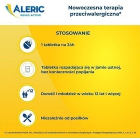 Aleric Deslo Active 2,5 mg 10 tabletek