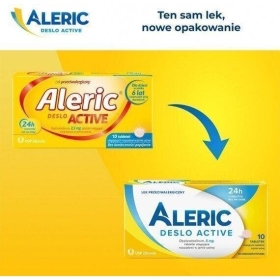 Aleric Deslo Active 5 mg 10 tabletek