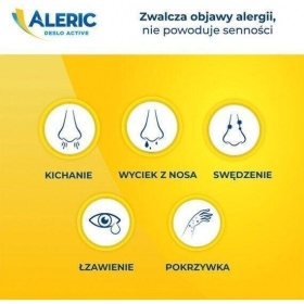 Aleric Deslo Active 5 mg 10 tabletek