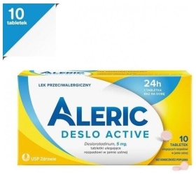 Aleric Deslo Active 5 mg 10 tabletek