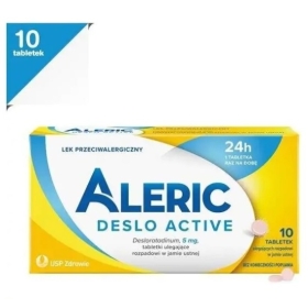 Aleric Deslo Active 5 mg 10 tabletek Wielopak x3
