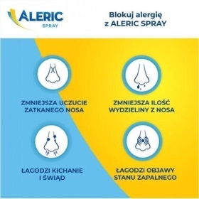 Aleric Spray Aerozol do nosa 0,05 g 60 dawek