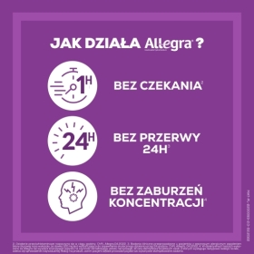 Allegra 10 tabletek