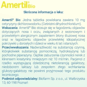 Amertil Bio 10 mg 10 tabletek