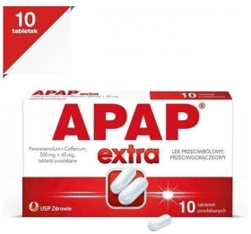 Apap Extra 10 tabletek