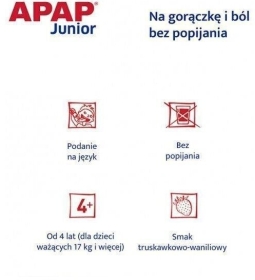 Apap Junior 10 saszetek
