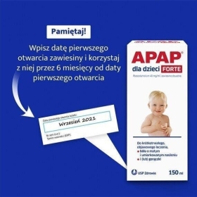 Apap dla dzieci Forte 0,04g/ml 150 ml