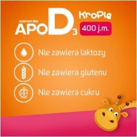 ApoD3 Krople 400 j.m. 10 ml