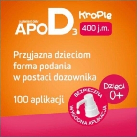 ApoD3 Krople 400 j.m. 10 ml