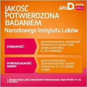 ApoD3 Krople 400 j.m. 10 ml