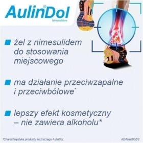 AulinDol żel 0,03 g/g 100 g (tuba)
