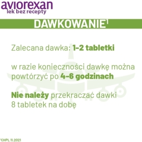 Aviorexan 50mg+50mg 10 tabletek