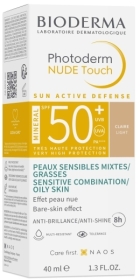BIODERMA PHOTODERM Nude Touch Mineral jasny 40 ml