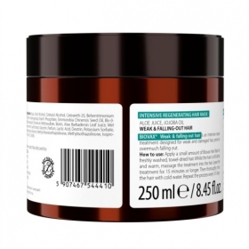 BIOVAX Maseczeka do włosów słabych i wypadających 250 g