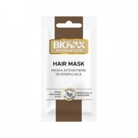 BIOVAX Maseczka Intensywnie Regenerująca ARGAN 20 ml