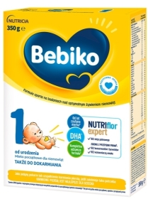 Bebiko 1 mleko początkowe dla niemowląt od urodzenia 350 g