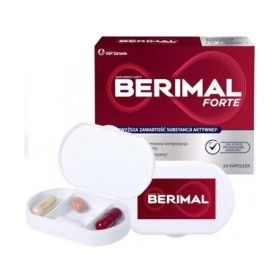 Berimal Forte 30 kapsułek + pojemnik na leki