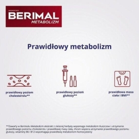 Berimal Metabolizm 30 kapsułek