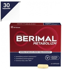 Berimal Metabolizm 30 kapsułek