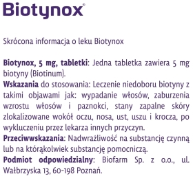 Biotynox Forte 10 mg 30 tabletek