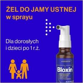 Bloxin Żel do jamy ustnej w sprayu 20 ml