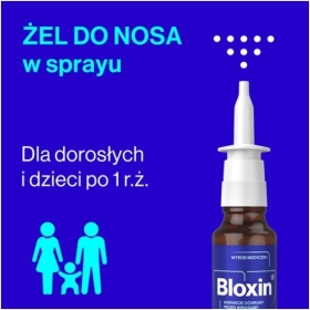 Bloxin Żel do nosa w sprayu 20 ml