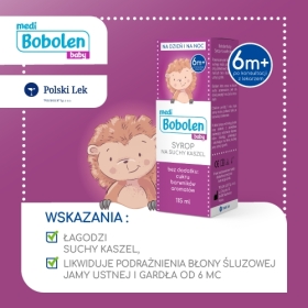 Bobolen Baby Syrop na suchy kaszel 115ml