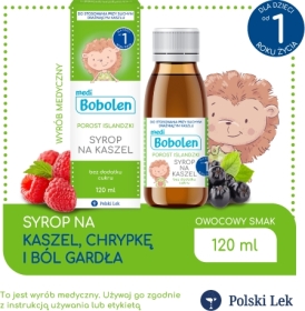 Bobolen porost islandzki syrop 120 ml