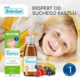 Bobolen porost islandzki syrop 120 ml