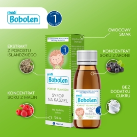 Bobolen porost islandzki syrop 120 ml