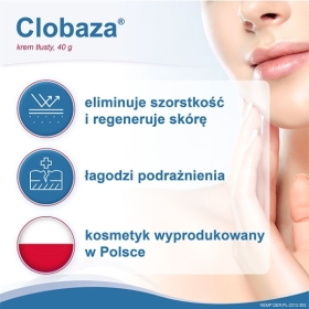 CLOBAZA krem tłusty 40 g