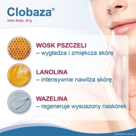 CLOBAZA krem tłusty 40 g