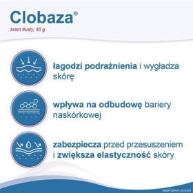 CLOBAZA krem tłusty 40 g