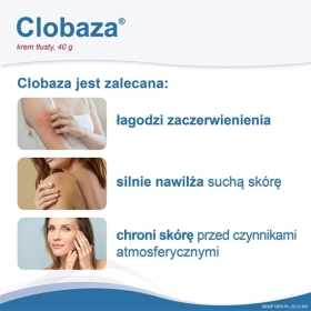 CLOBAZA krem tłusty 40 g