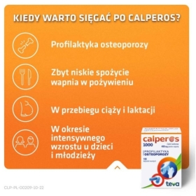 Calperos 1000 400 mg 100 kapsułek