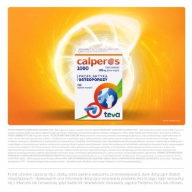 Calperos 1000 400 mg 100 kapsułek