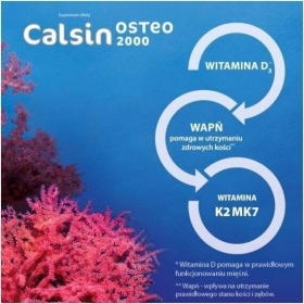 Calsin Osteo 2000, 60 tabletek