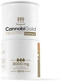 CannabiGold Intense 3000mg olej 12 ml