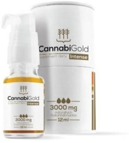 CannabiGold Intense 3000mg olej 12 ml